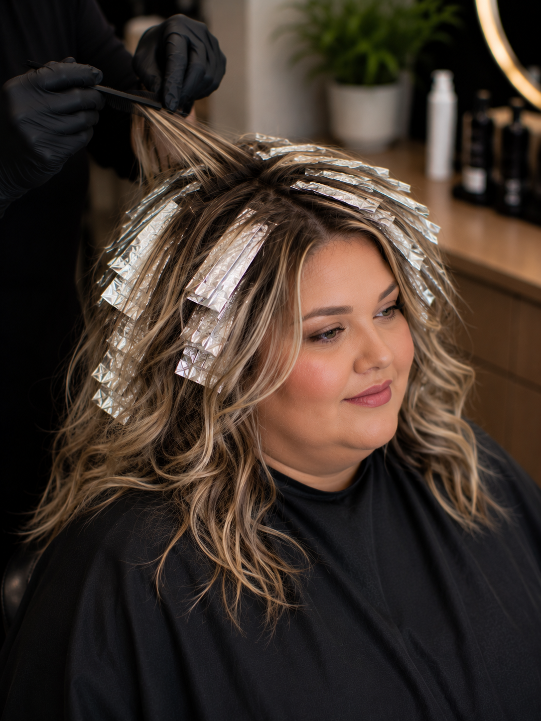 Full Balayage Hair Color