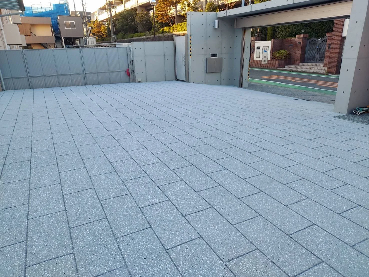 ストリートプリント施工、一般宅 駐車場