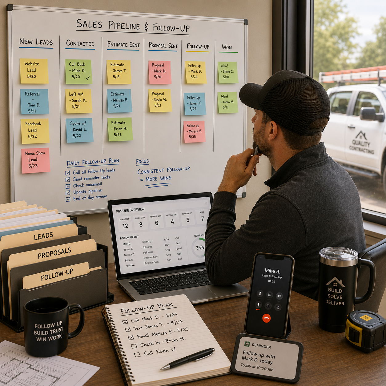 Sales Pipeline & Follow-Up Improvement