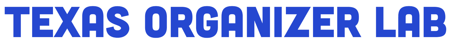 Texas Organizer Lab