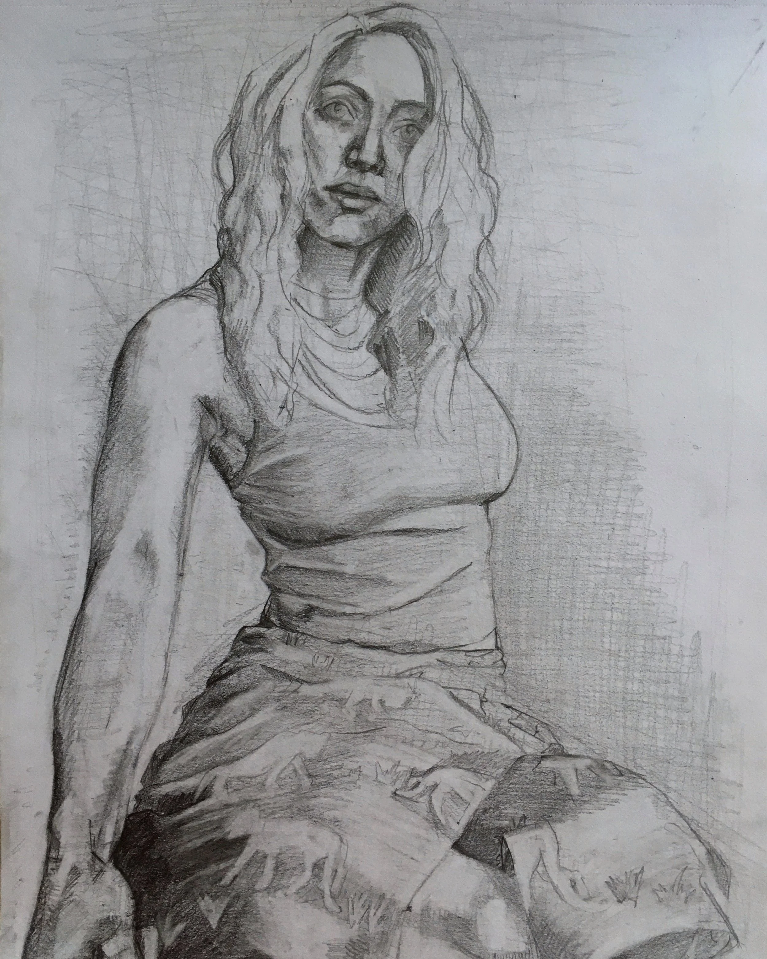 Self Portrait in Saburet during Lockdown - 2020