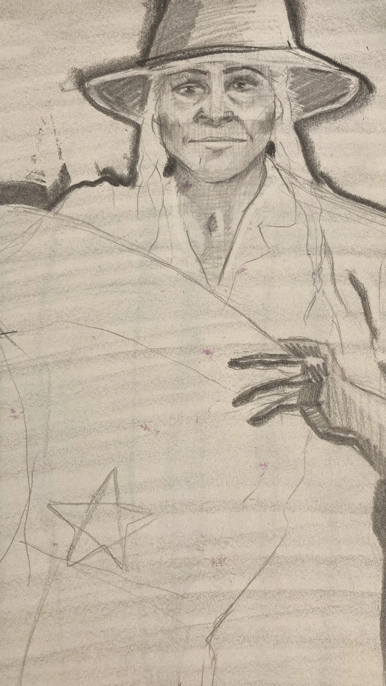 Preparatory Sketch - Panama Sin Mineria