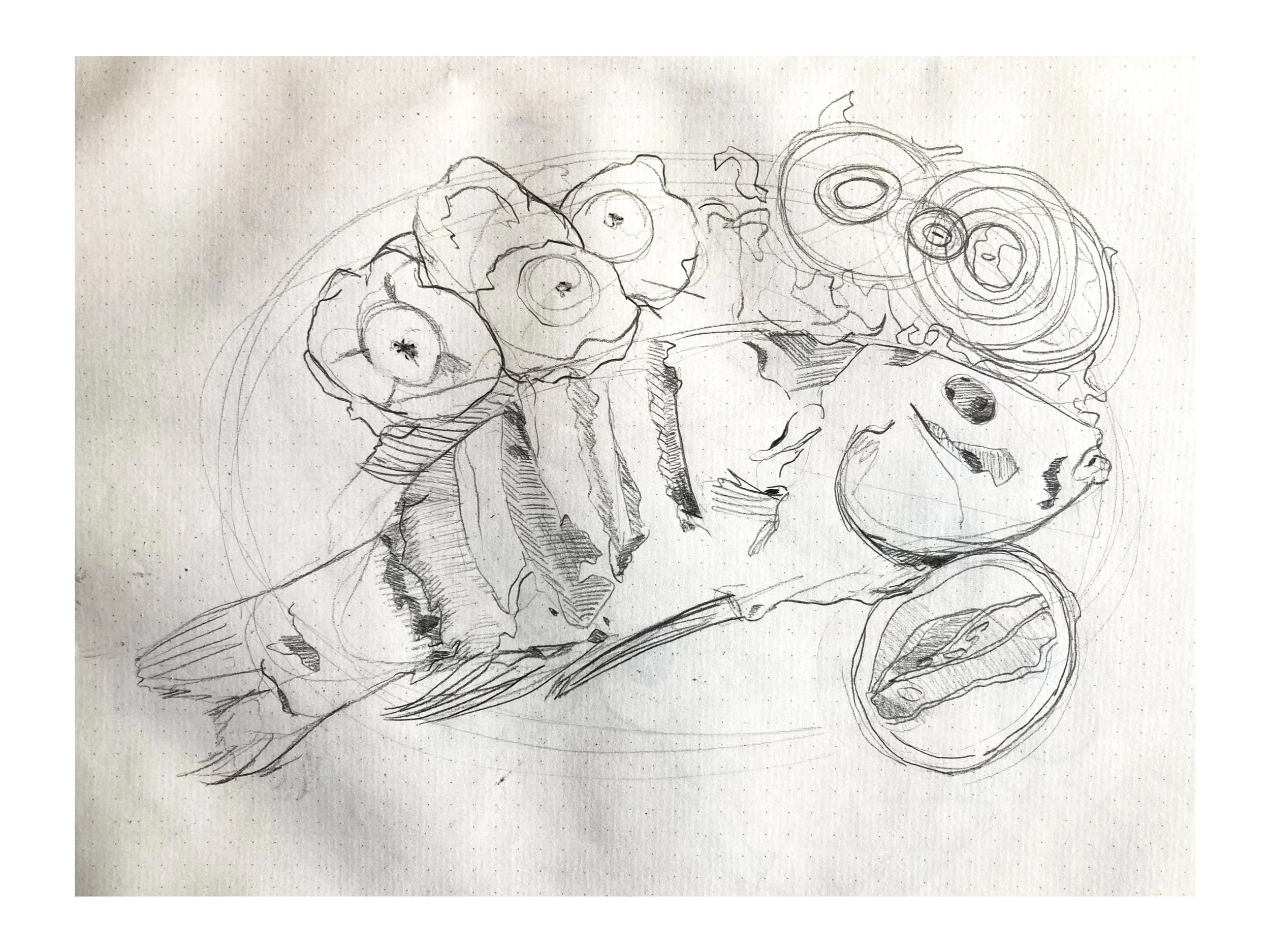 Preparatory Sketch - Perfect Meal