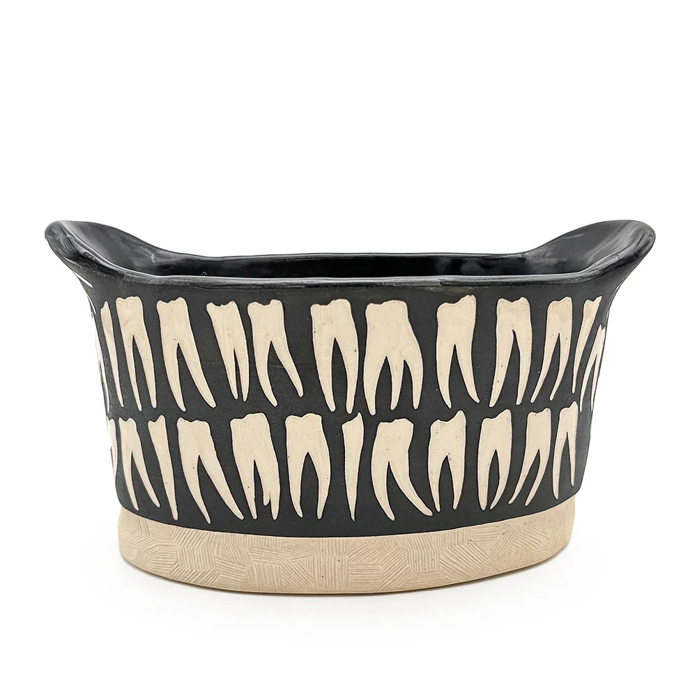 Squat Tooth Vase, 2024