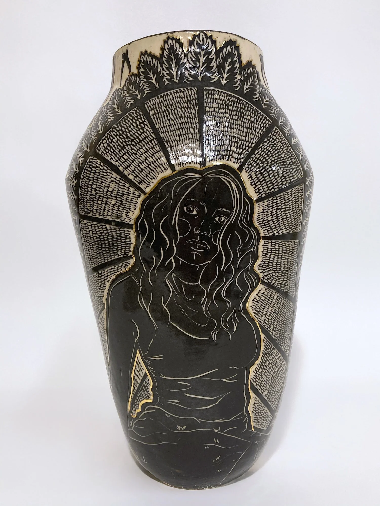 Self Portrait in Saburet,
12.5” x 7” x 7” -
2020