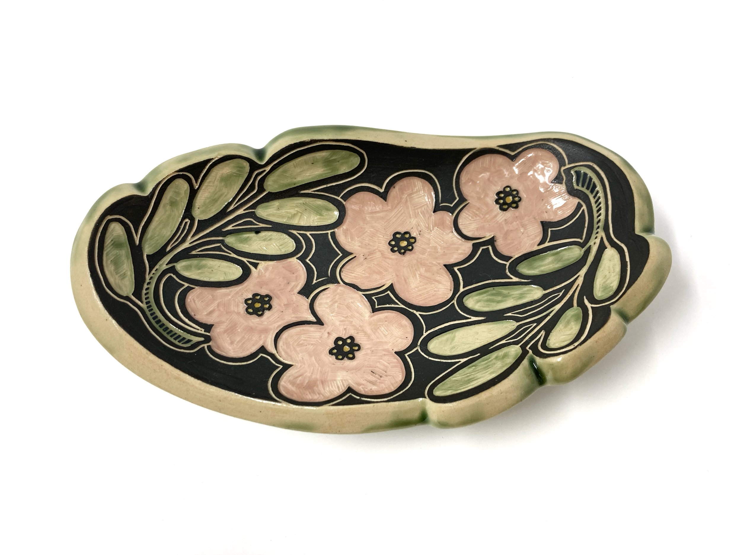 Floral Trinket Dish I, 2024