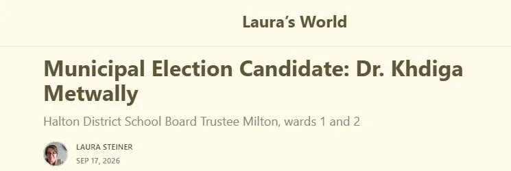 Laura’s World