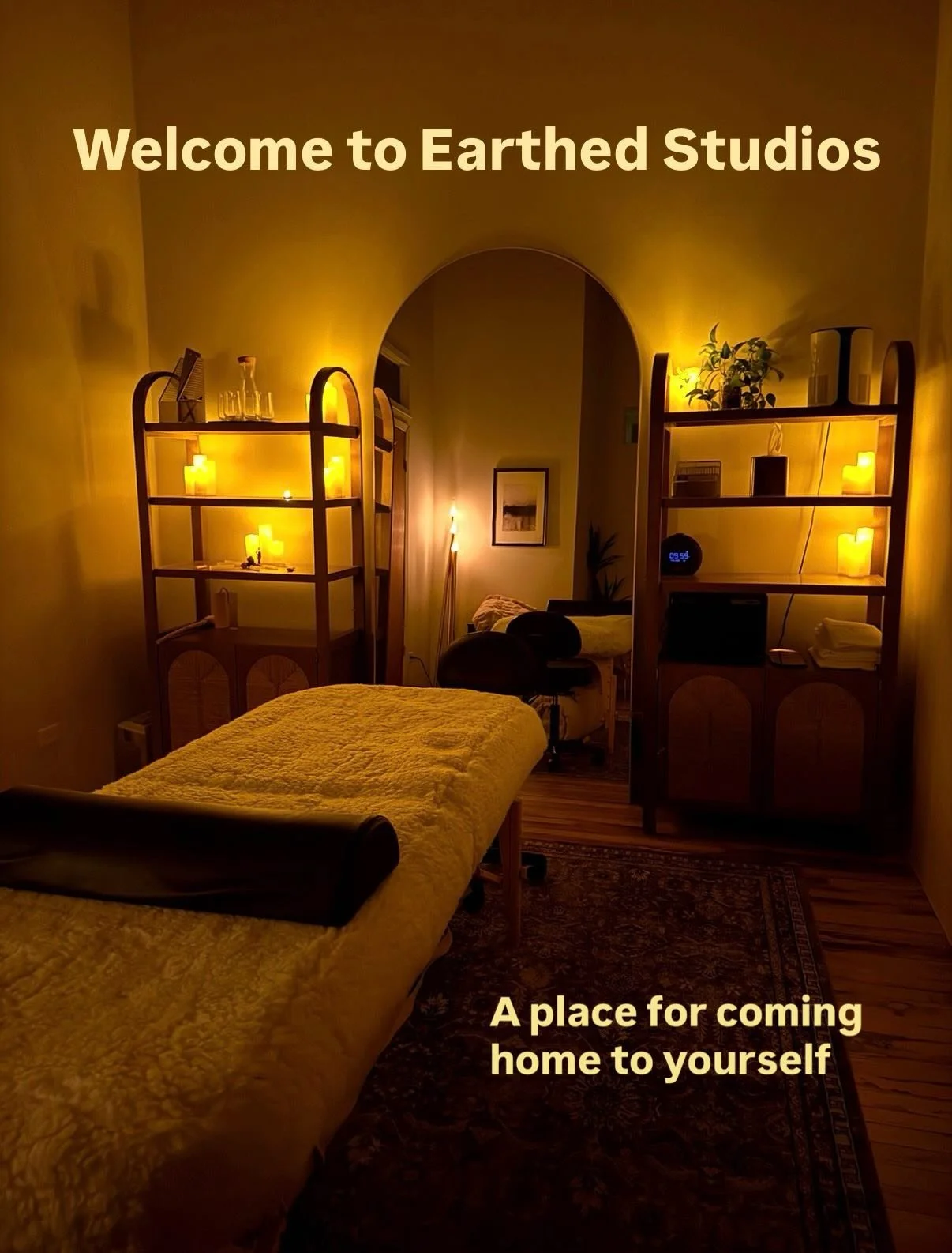 This place has already and will continue to hold so much transformation, healing, and life changing shifts

The beautiful part is, every session is unique and as you grow, this work grows with you 

Whether you are healing physical pain,
letting go o