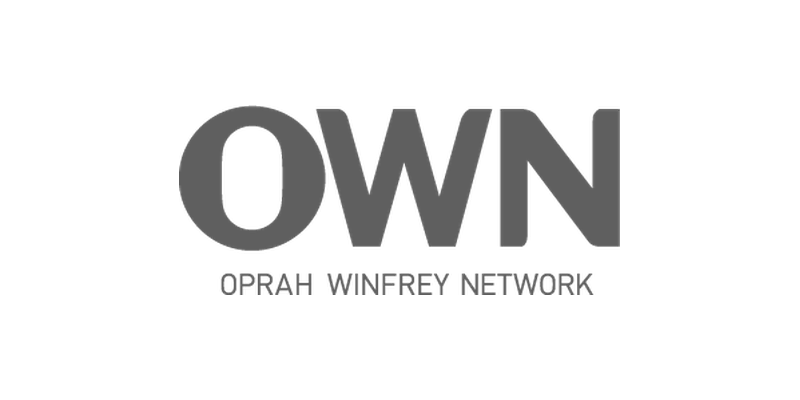 Logo for the Oprah Winfrey Network (OWN) with the text 'OWN' and 'Oprah Winfrey Network' underneath.