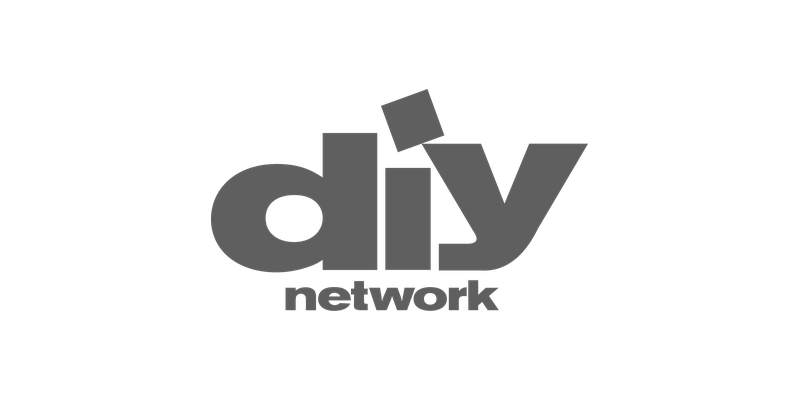 The logo of DIY Network displayed in black and white.