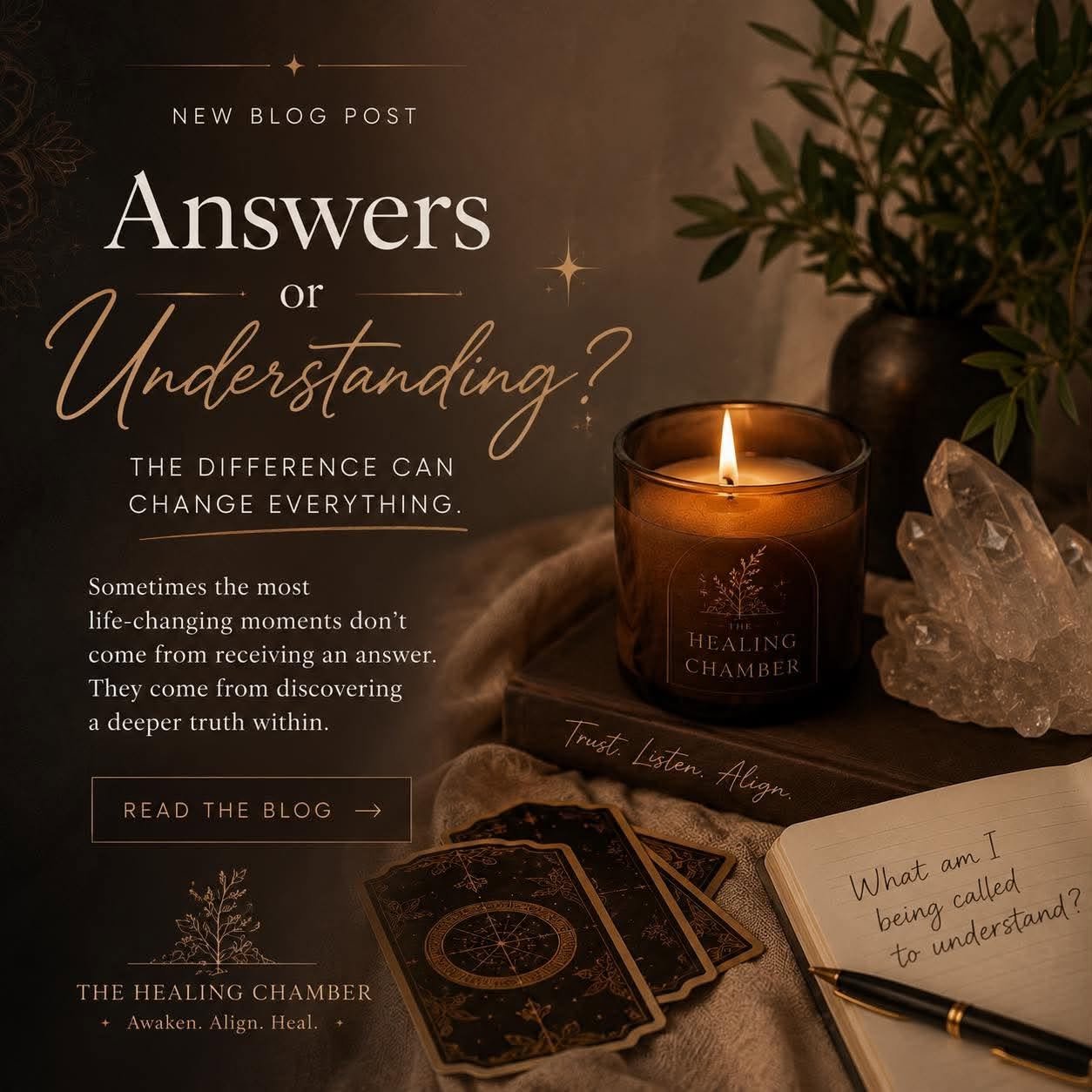 The Difference Between Seeking Answers and Seeking Understanding