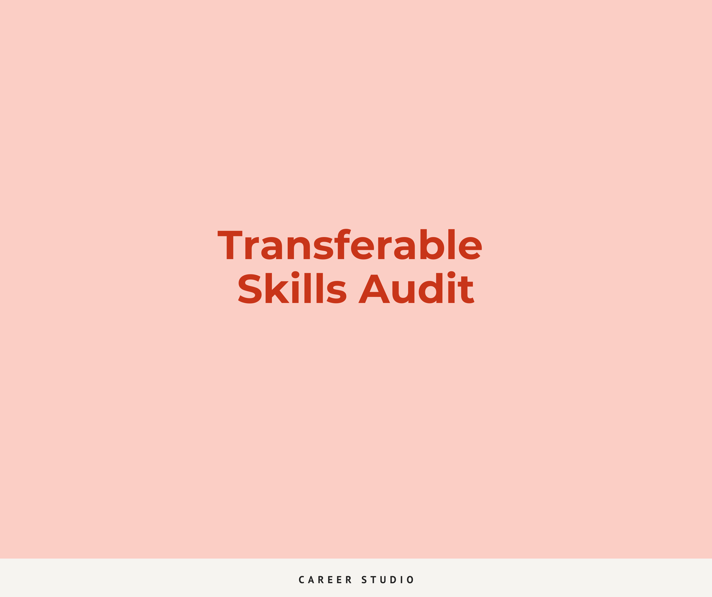 Transferable Skills Audit
