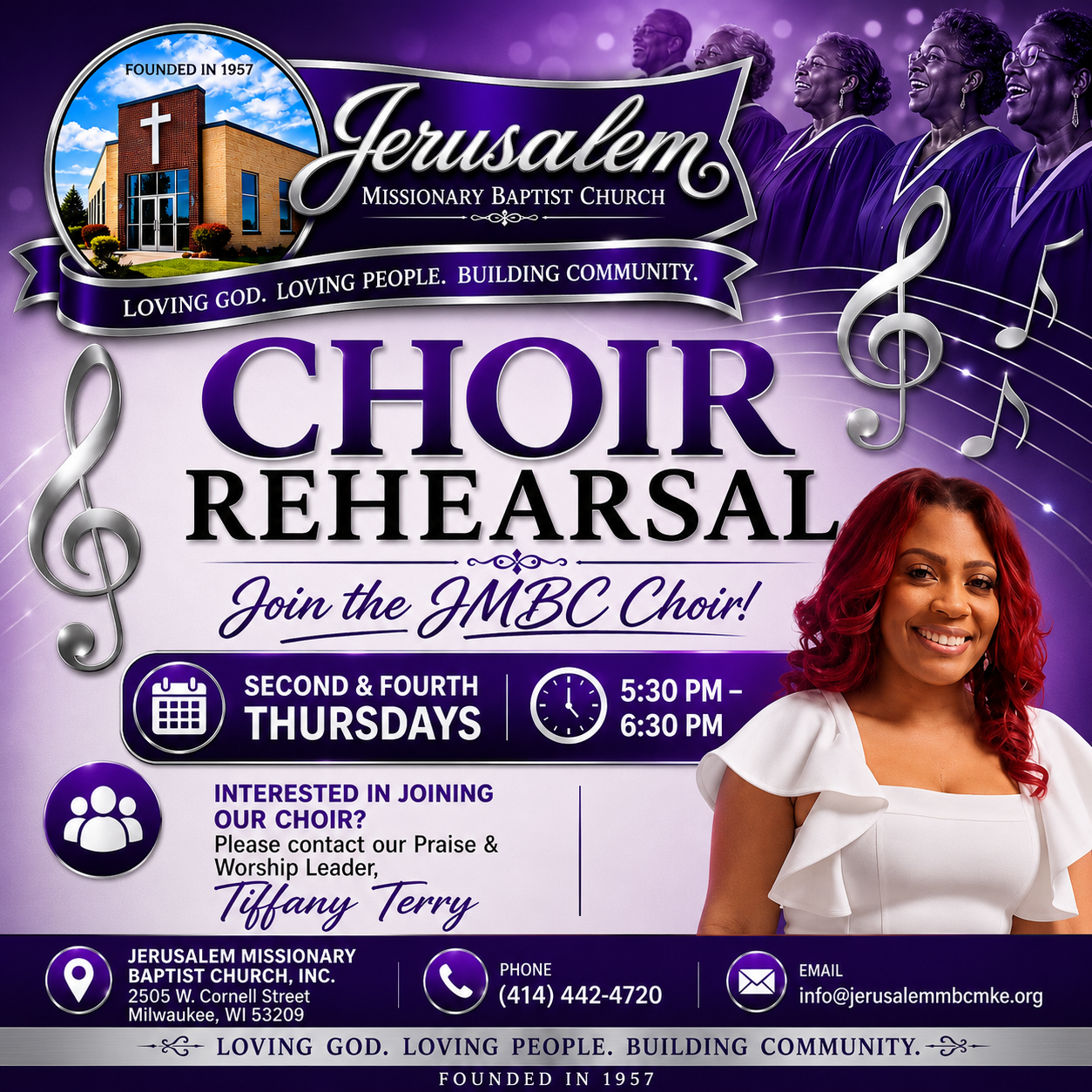 Choir &amp; Band/Musicians Rehearsal