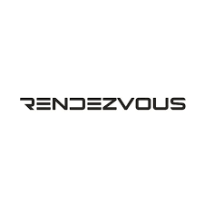 The word "RENDZVOUS" written in black stylized font on a white background.