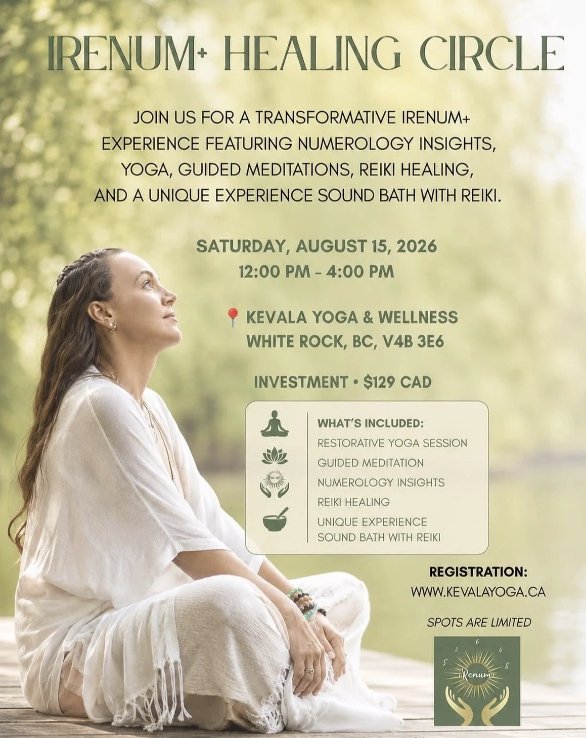 Irenum+ Healing Circle - 4 hours (GROUP, in-person)