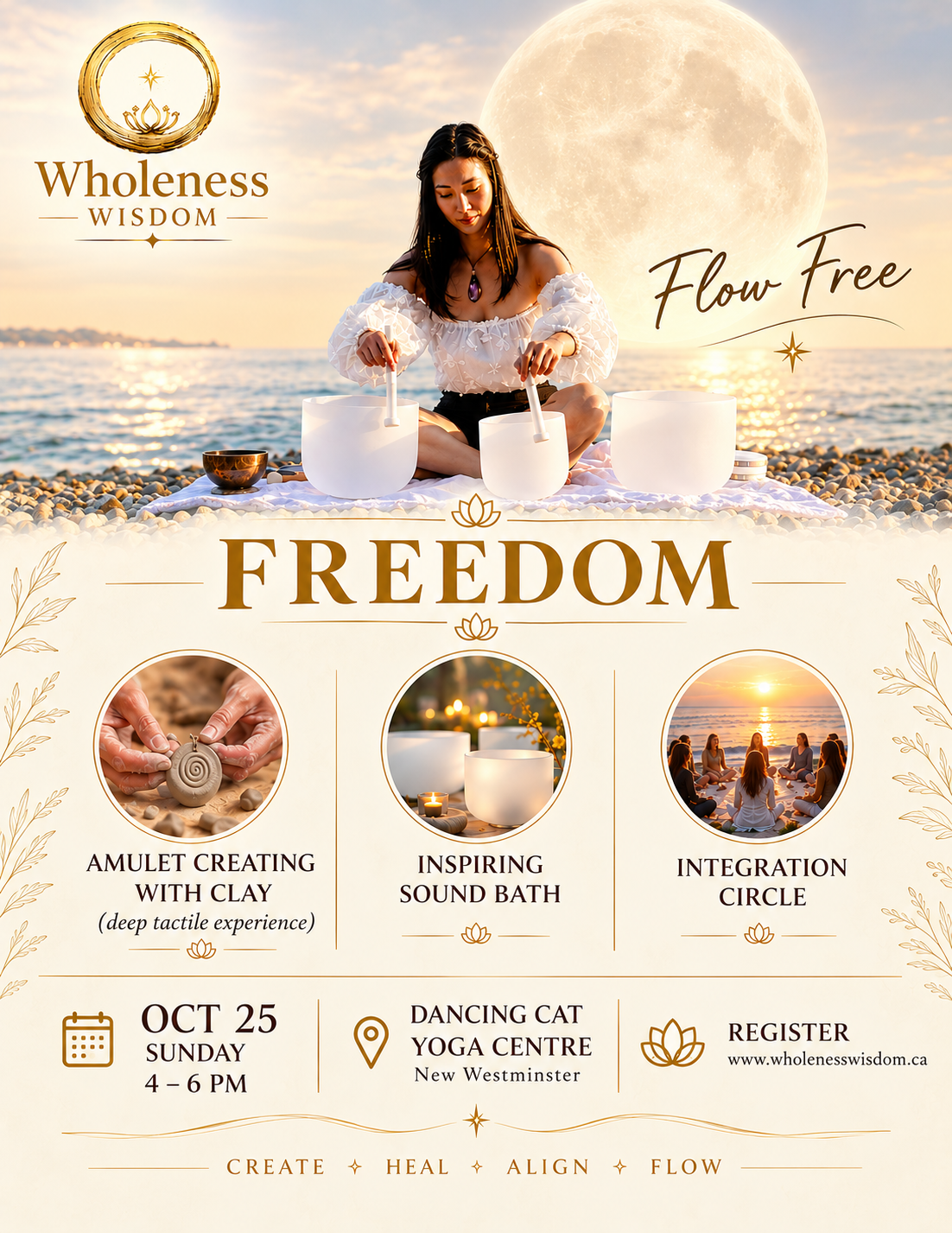Freedom Workshop (all supplies included) - 2 hours