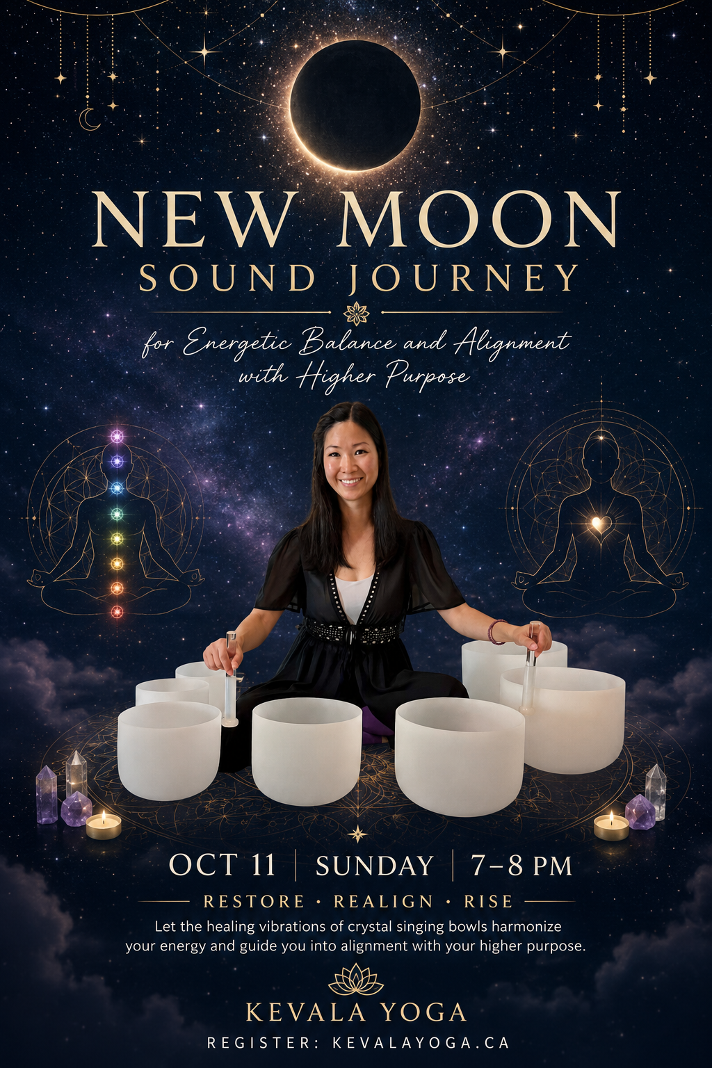 New Moon Harmonizing Sound Journey - 1 hour