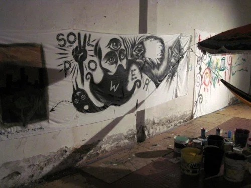 09-12-14 New work on walls