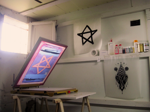 01-11-16 1st Screenprint!