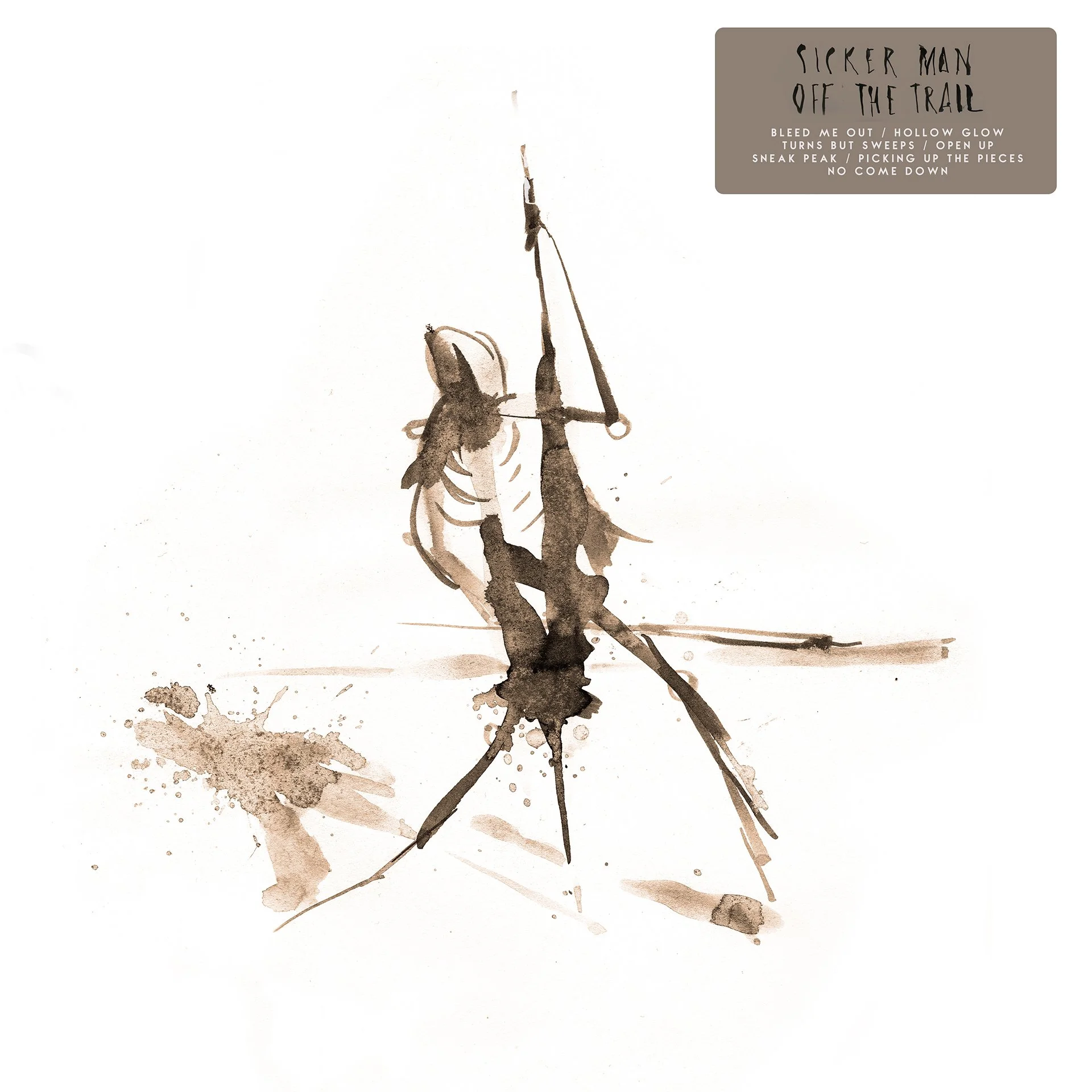 
SICKER MAN, "Off the trail" (ALBUM ART), 2018 /// Albumartwork for "Sicker Man"´s 2018 album "Off the trail".