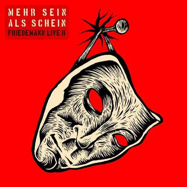 
FRIEDEMANN "LIVE II" (ALBUM ART), 2019

Happy to show you the new Coverart for "Friedemann"´s 2019 Live-Album "Mehr Sein Als Schein" that will released on Exile on Mainstream Records in October. The motive refers to the album title, which works as a