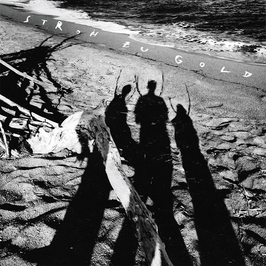 
TRIALOGOS (ALBUM ART), 2021 /// Album artwork for "Trialogos"` debut album "Stroh Zu Gold" released via Exile on Mainstream Records in 2021. The artwork is based on a photo by the band from "Lavu Santu" beach, Korsika and a digital collage on the ba