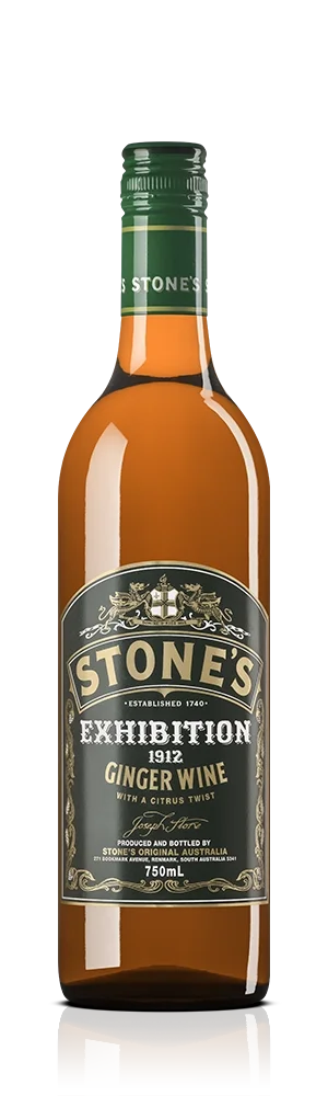 Stones Exhibition Green Ginger Wine