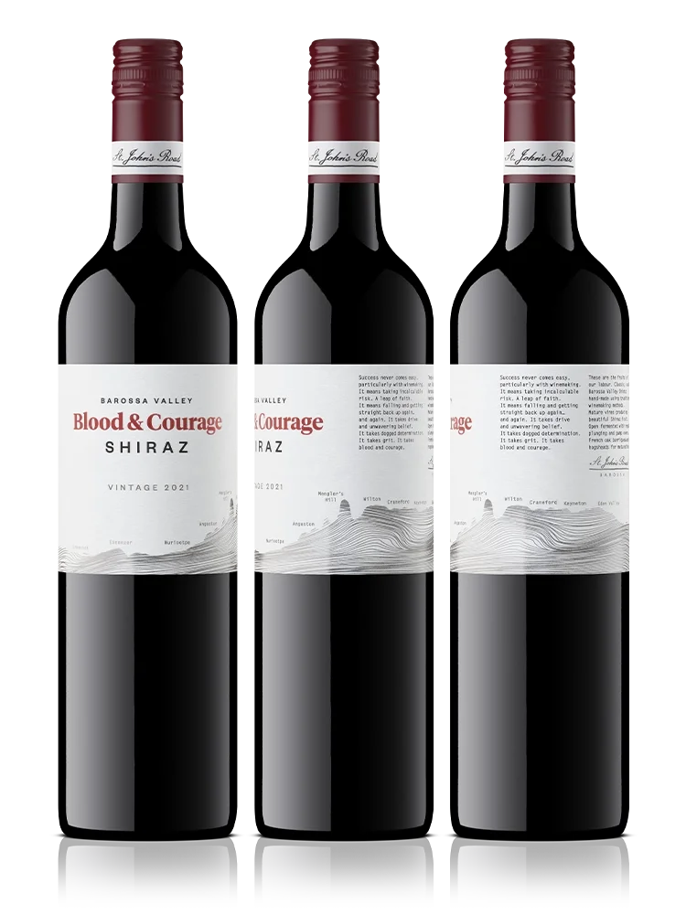 St John Road Blood & Courage Shiraz Group
