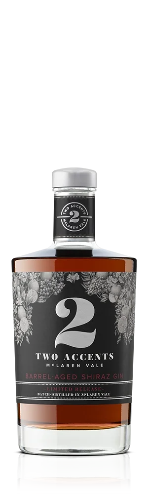 Two Accents Barrel-Aged Shiraz Gin