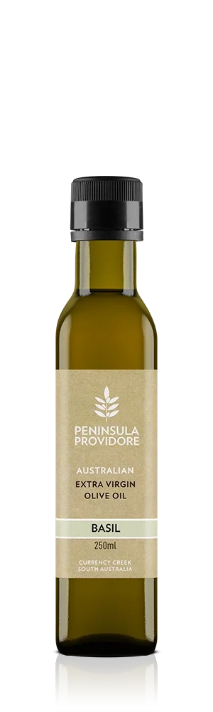Peninsula Providore Extra Virgin Olive Oil with Basil 250mL