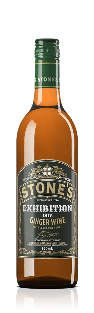 Stones Exhibition Green Ginger Wine