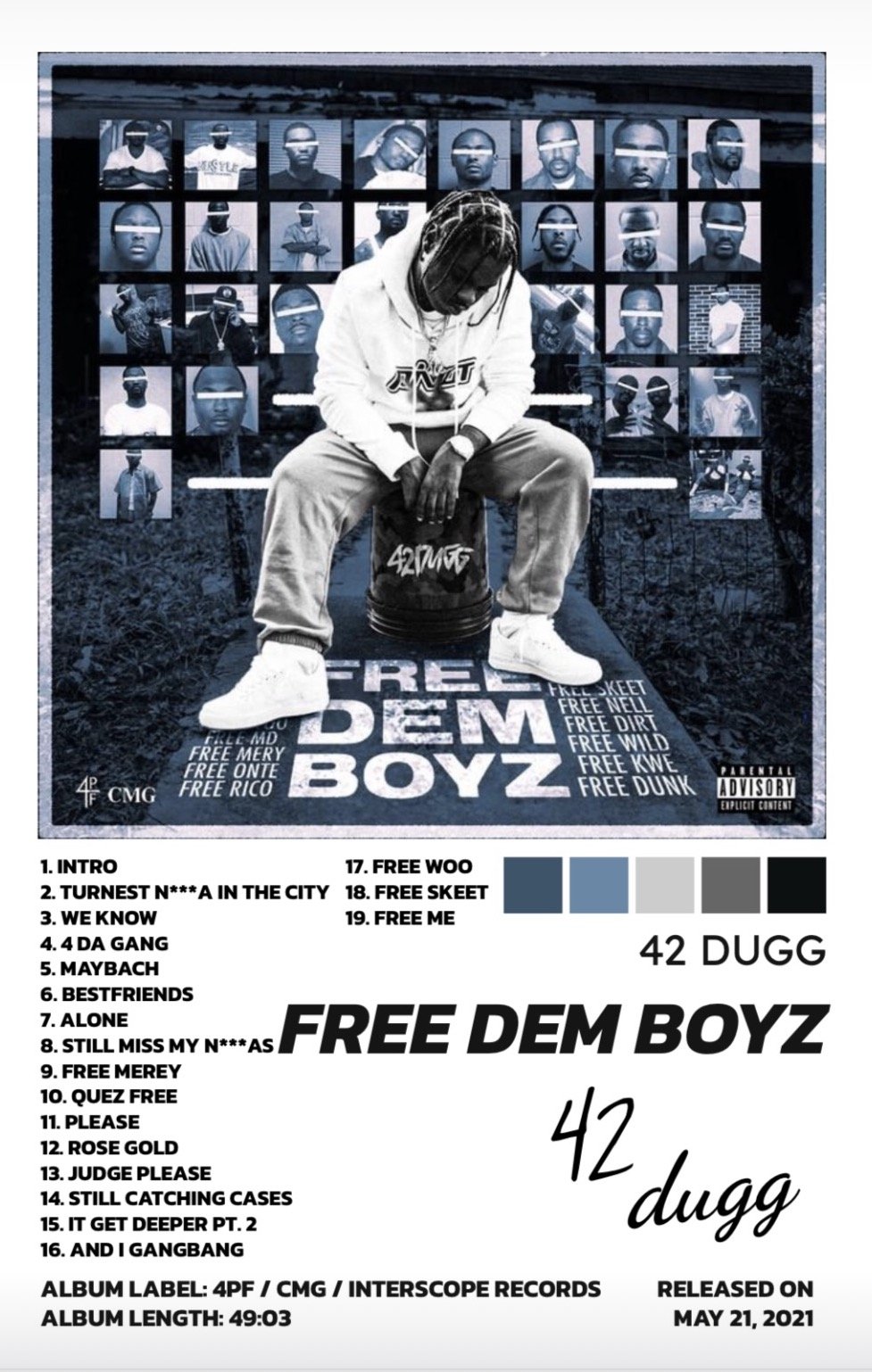 FREE DEM BOYZ  - 42 DUGG