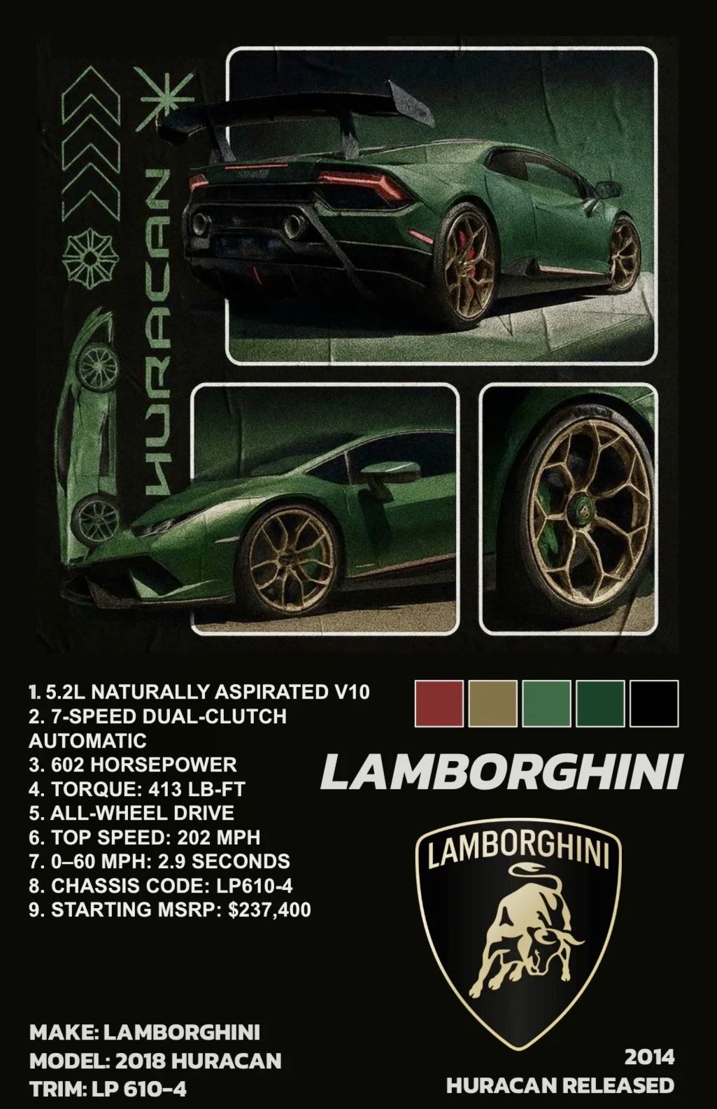 HURACAN - LAMBORGHINI