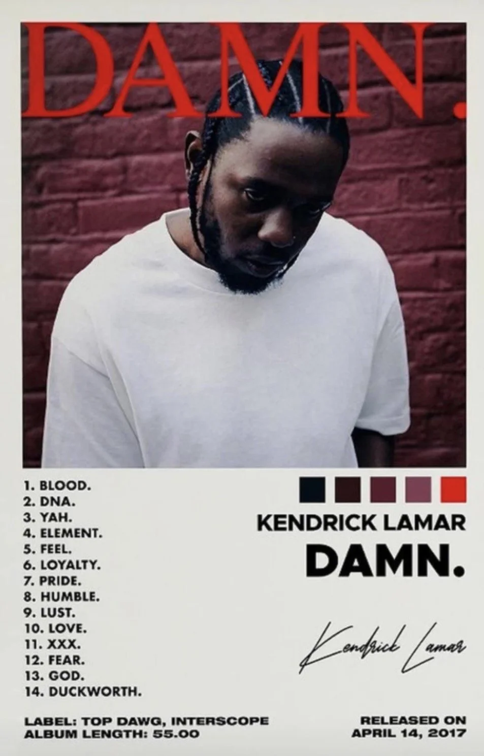 DAMN. - KENDRICK LAMAR