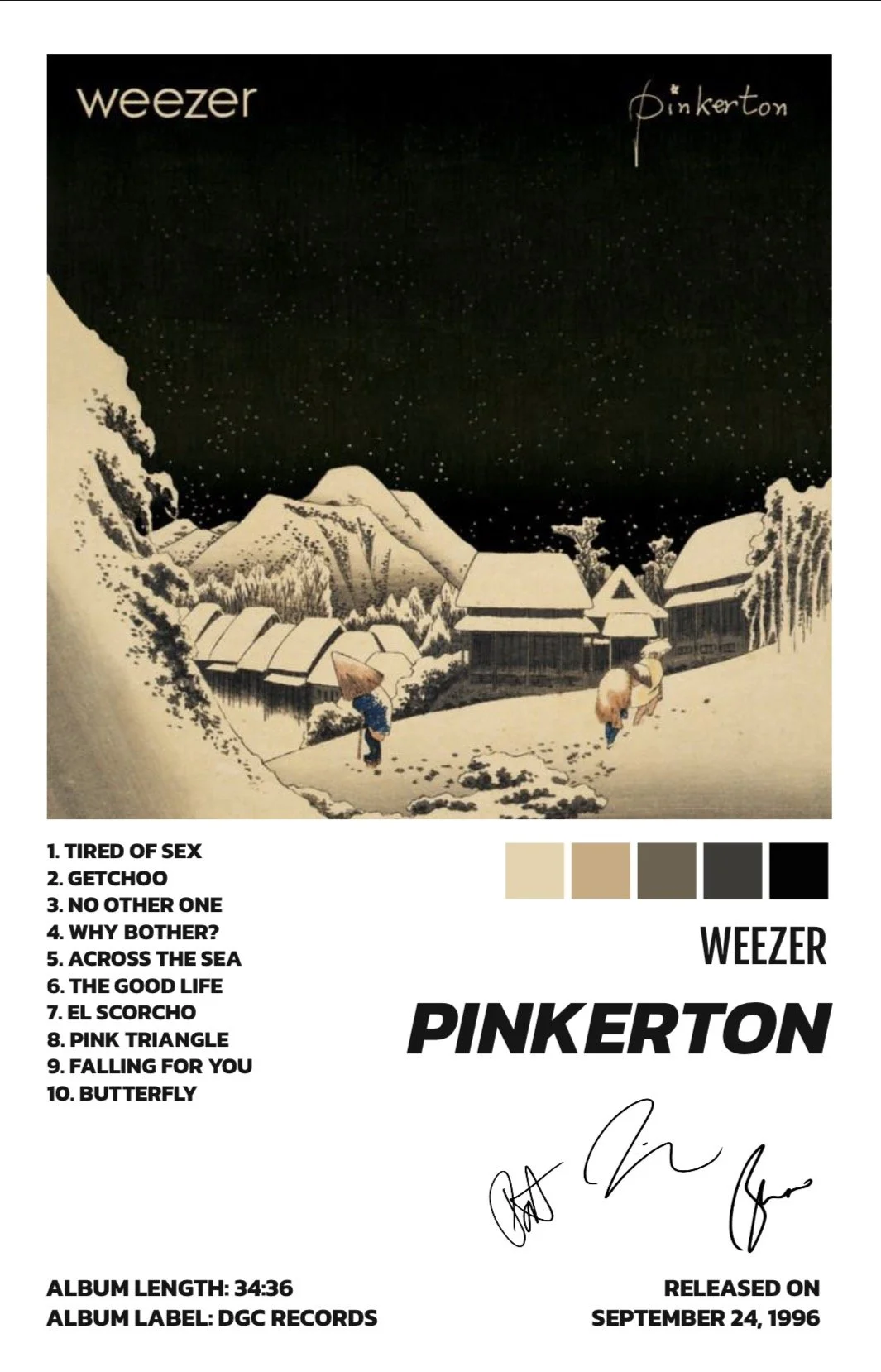 PINKERTON - WEEZER