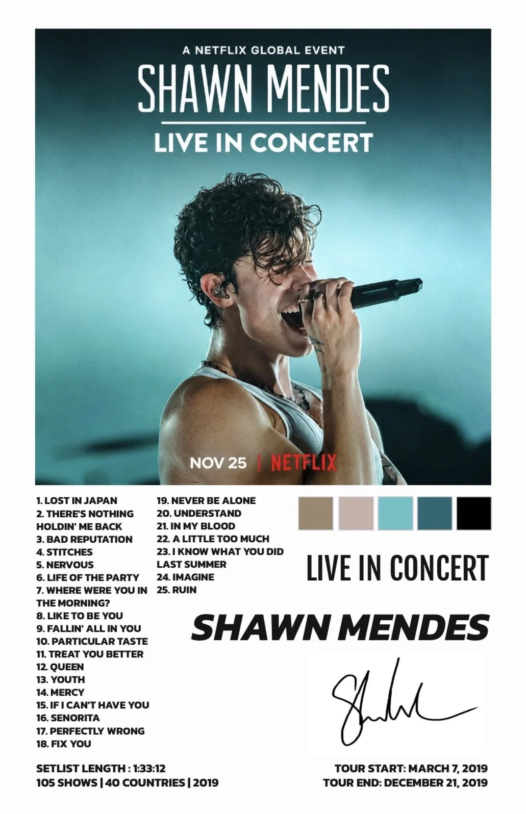 LIVE IN CONCERT - SHAWN MENDES