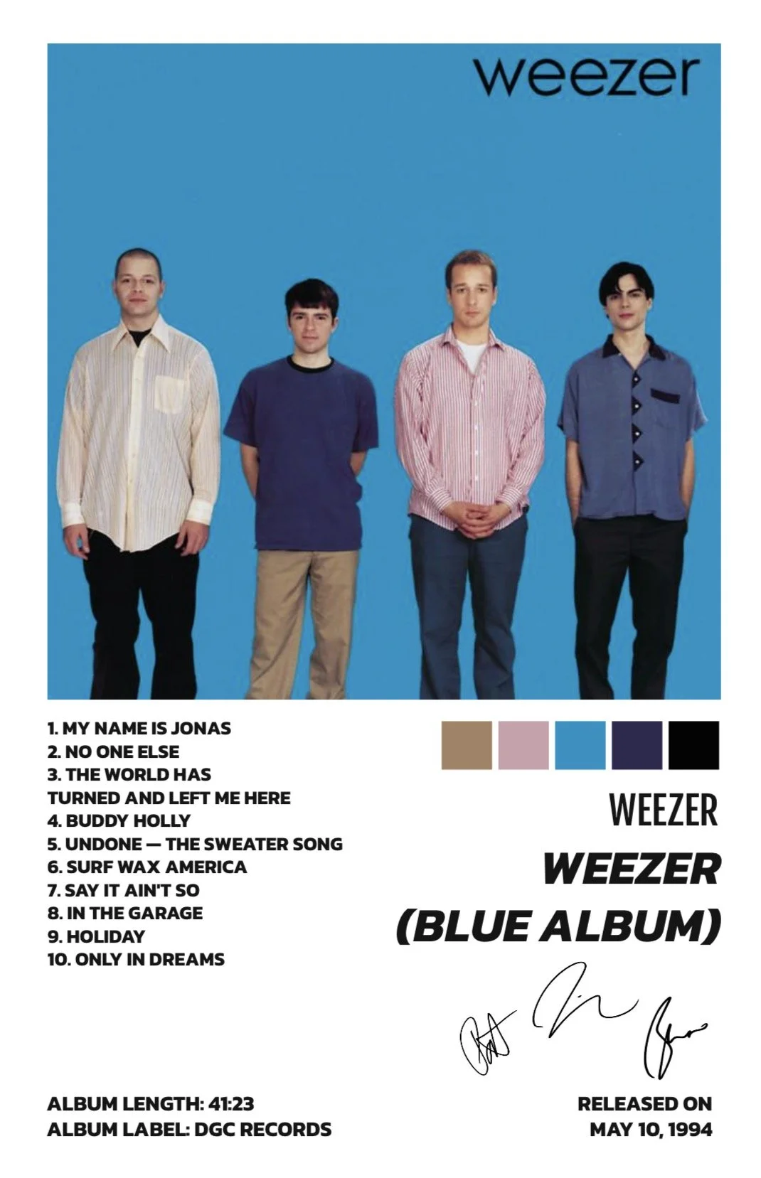 WEEZER (BLUE ALBUM) - WEEZER