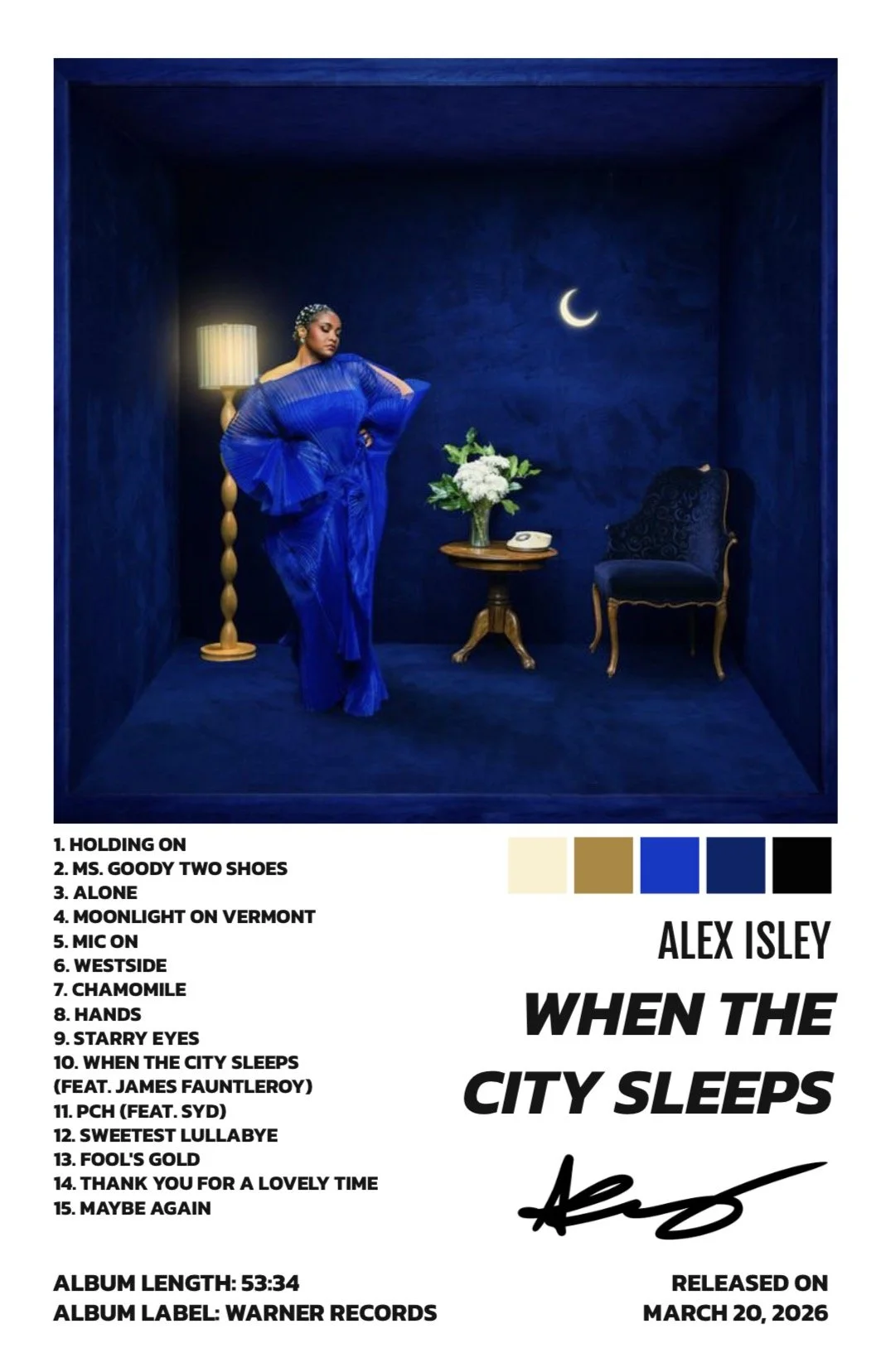 WHEN THE CITY SLEEPS - ALEX ISLEY