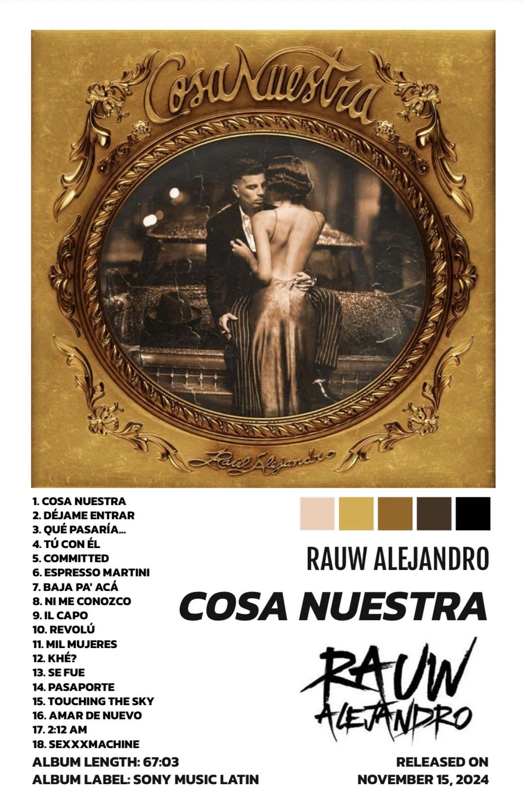 COSA NUESTRA - RAUW ALEJANDRO