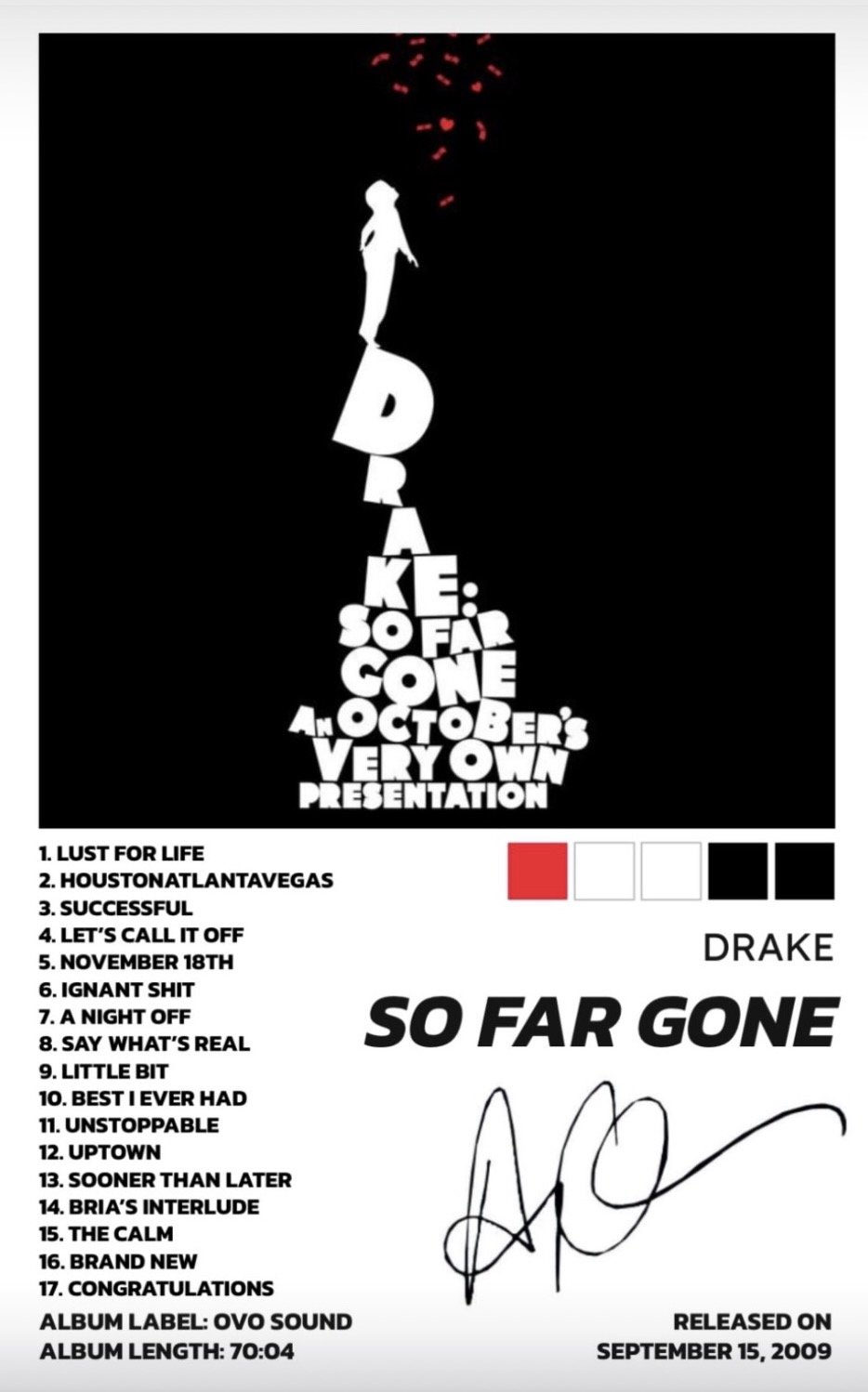 SO FAR GONE - DRAKE