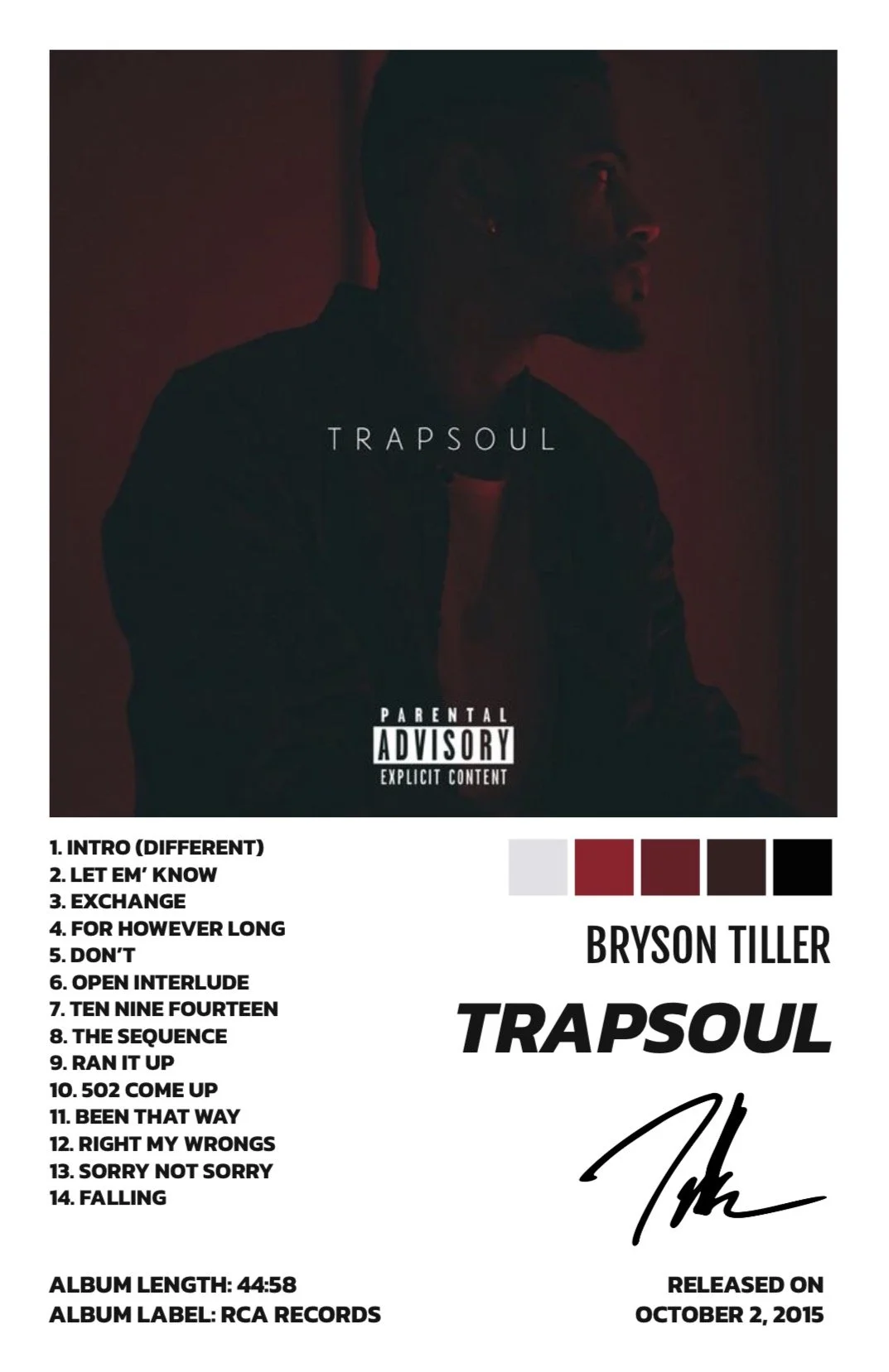 TRAPSOUL - BRYSON TILLER