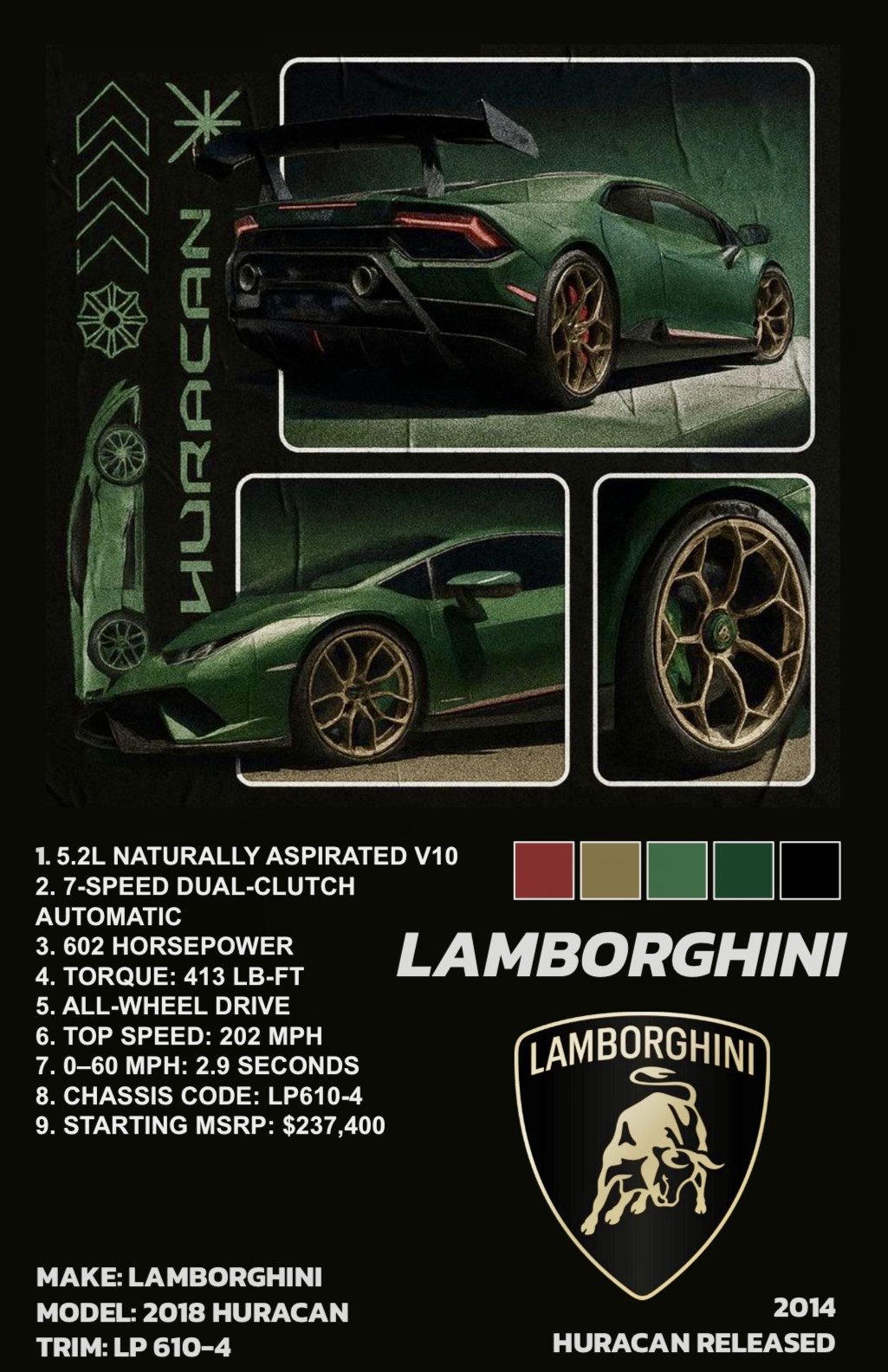 HURACAN - LAMBORGHINI