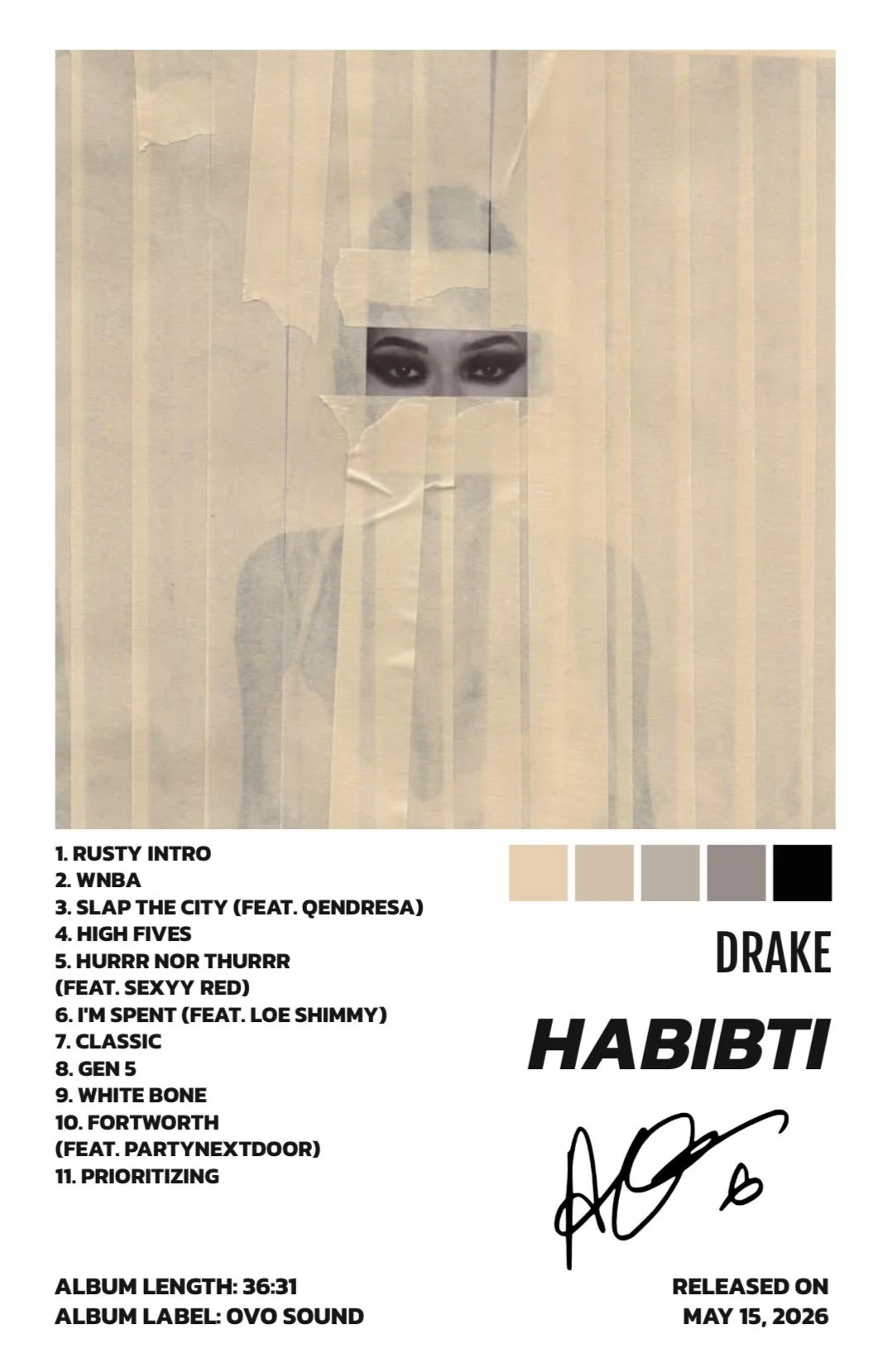 HABIBTI - DRAKE