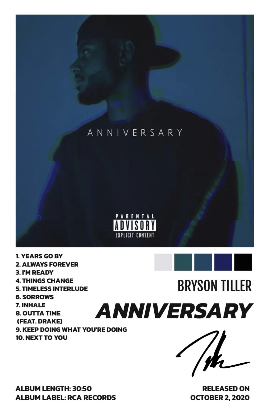 ANNIVERSARY - BRYSON TILLER