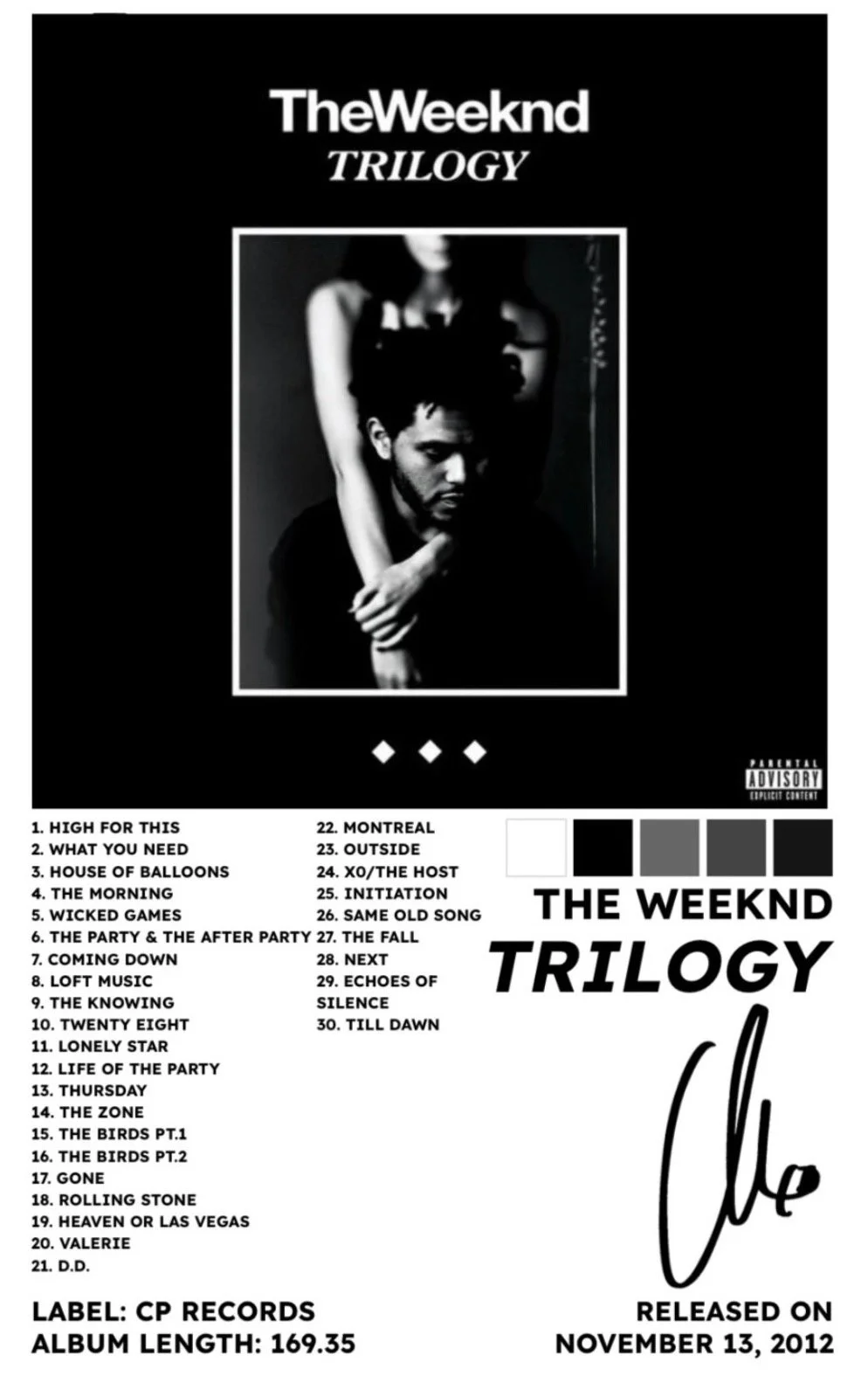 TRILOGY - THE WEEKND