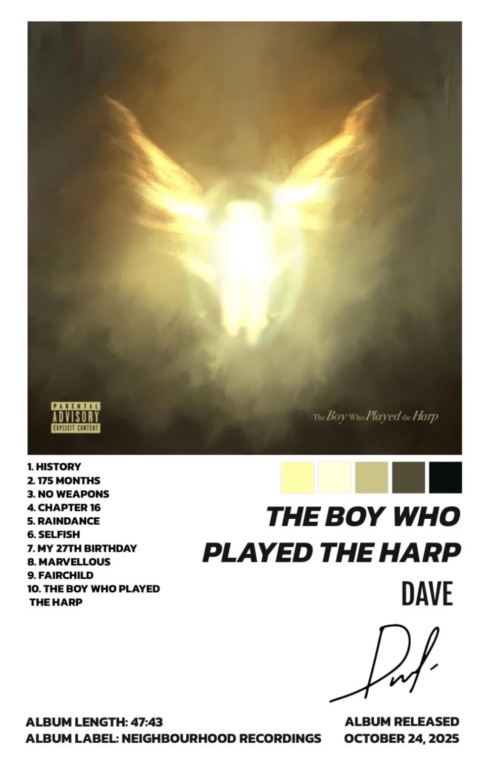 THE BOY WHO PLAYED THE HARP - DAVE