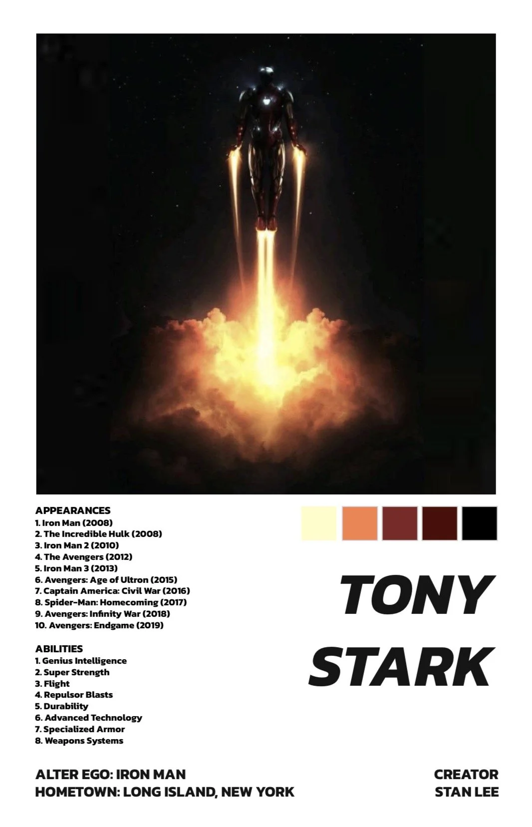 TONY STARK - IRON MAN