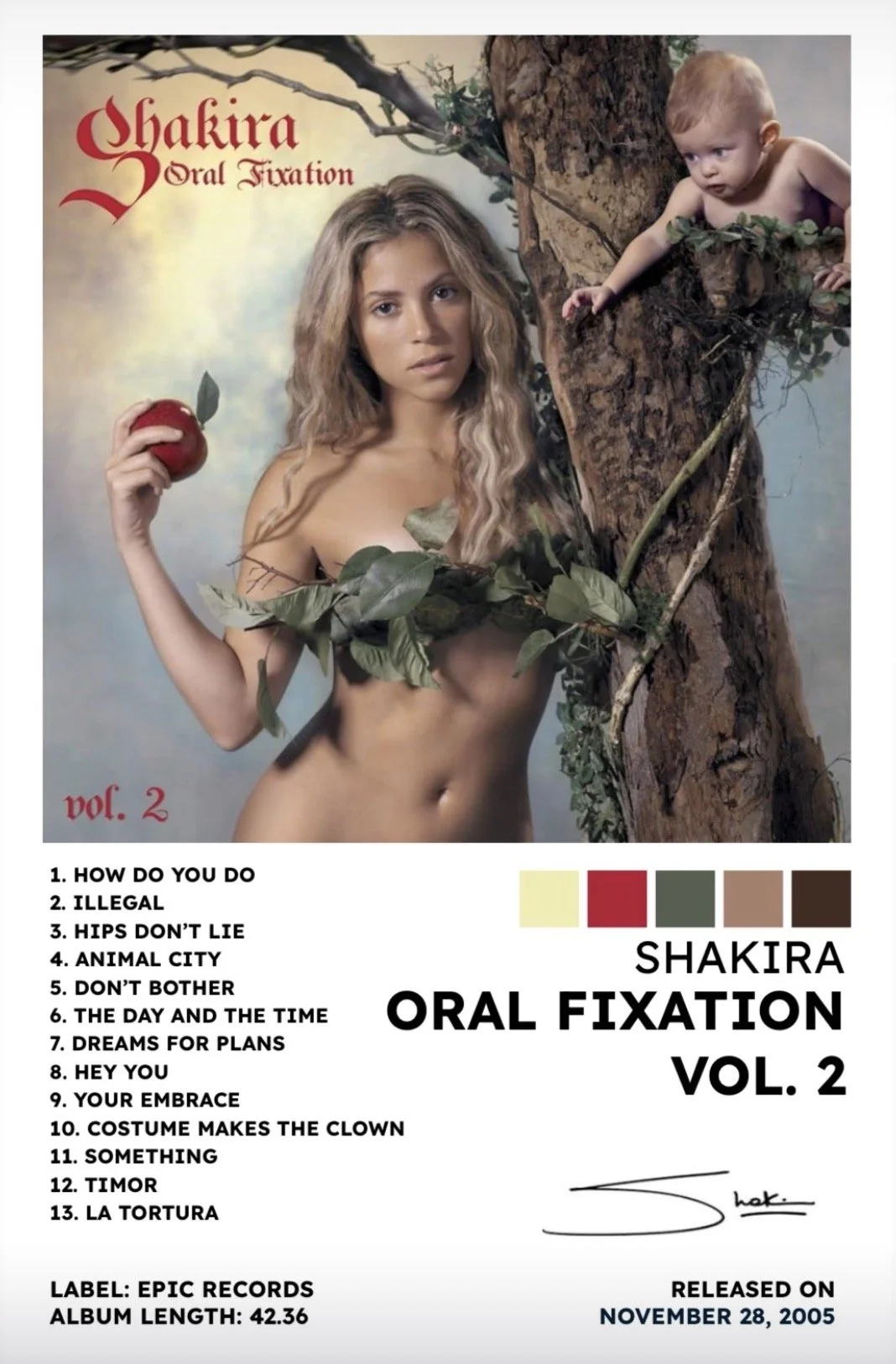 ORAL FIXATION VOL. 2 - SHAKIRA