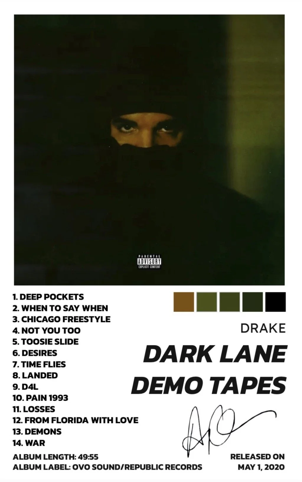 DARK LANE DEMO TAPES - DRAKE