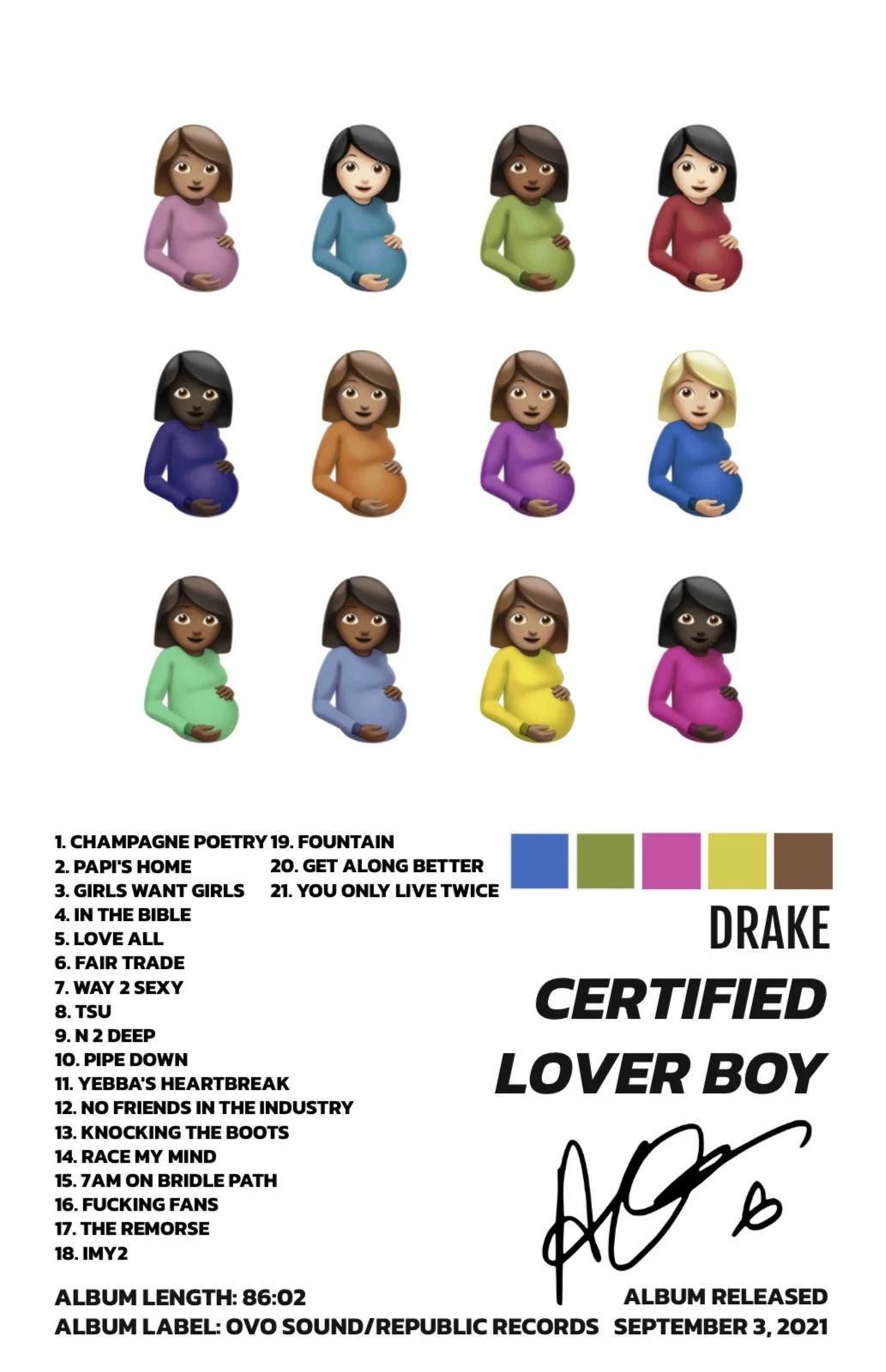 CERTIFIED LOVER BOY - DRAKE